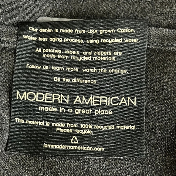 Modern American Lexington Slim Jeans in Rampart - NEW - Size 40 - Picture 8 of 12